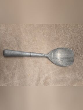 Vintage cast aluminum paddle, manufactured by Progressus, Italy